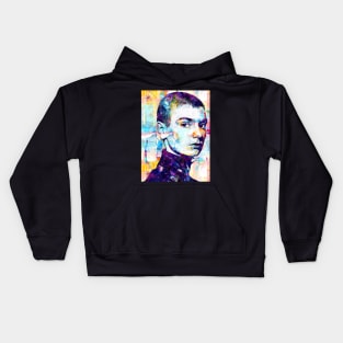 Sinead O'Connor Abstract Paintings Kids Hoodie